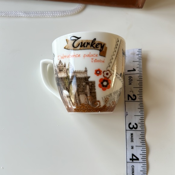 Turkish coffee cups set of 6 - Picture 11 of 12